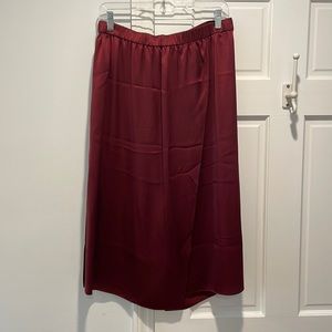 Vince silk skirt size M